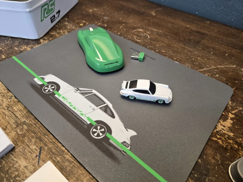 🔥RS 2.7 Collection WAP0508120G Computer Mouse Porsche USB Stick Pad Tin Box OOP - Image 4 of 4