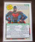 DC COSMIC CARDS 10 HOLOGRAM CARD SET SUPERMAN WONDER WOMAN Impel 1991 — photo 1