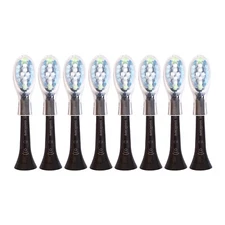8x Philips Sonicare DiamondClean C3 Premium Black Replacement Heads | No Box