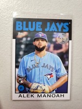 2021 Topps Update Series Alek Manoah 1986 35th Anniv. Rookie #86B-11 Blue Jays
