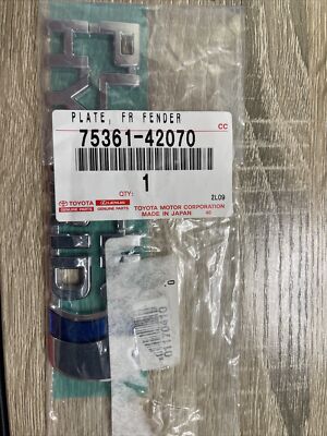 Genuine 2021-2023 Toyota RAV4 Prime Fender Emblem (75361-42070) | eBay
