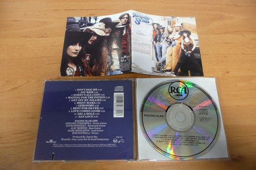 @ CD RAGING SLAB - S/T / RCA RECORDS 1989 ORG / SOUTHERN ROCK USA GREG STRZEMPKA