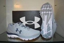 Under Armour Men's Charged Gemini Running Shoes 3026501 104 Gray/Blue NIB
