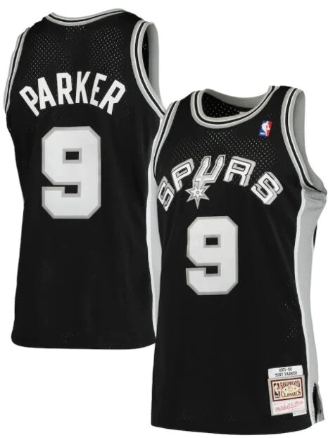 ウェア Mitchell & Ness NBA Spurs Parker 9 TONY PARKER #9 SAN ANTONIO SPURS MITCHELL & NESS HARDWOOD CLASSICS