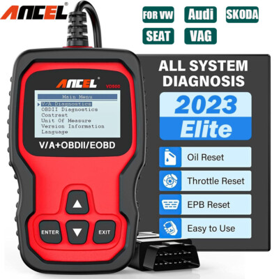 Ancel VD-500 OBD2 Scanner Code Reader Car Diagnostic Tool FOR