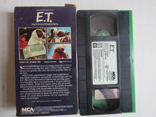 E.T. The Extra-Terrestrail - VHS - 1982 ‧ Family/Sci-fi ‧ 1h 55m - Imagen 2 de 2
