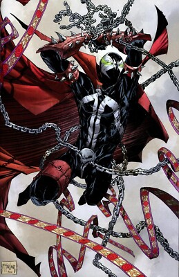 SPAWN 293 VIRGIN VARIANT NM M Todd McFarlane SPIDER-MAN Stock Image | eBay