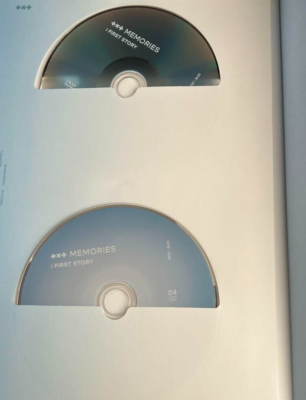 TXT SOOBIN Memories First Story Photobook Photo book 4 disc W