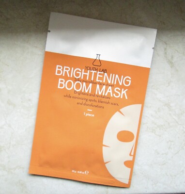   7,40 / 1 STÜCK YOUTH LAB BRIGHTENING BOOM TUCHMASKE MASK 1 STÜCK NEU