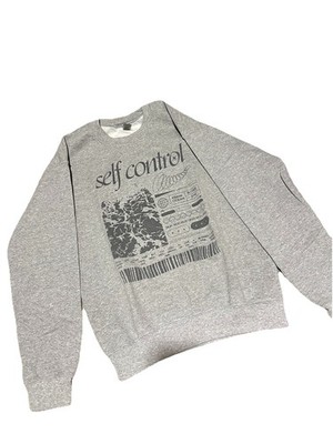 Frank Ocean  Self Control  Song Crewneck Grey | Size S Women s