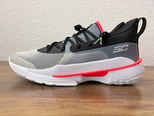 Under Armour Stephen Curry 7 UNDRTD 9.5 White...