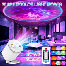Star Projector Galaxy Night Light  Space Projector with Sunset Lamp  LED Nebula 