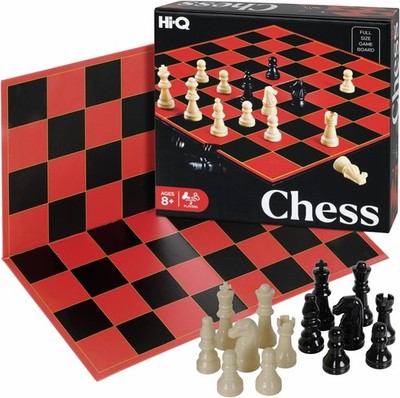 Standard Chess Set - Engaging Strategy Game for Kids & Adults with Folding Board