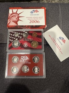 2006 United States Mint 50 State Quarters Silver Proof Set