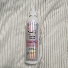 NEW Suave Hydra Gloss Sulfate-Free 5-Min Hair Gloss, Glycolic Acid, 8 fl oz