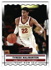 2020-21 Panini Contenders Draft Tyrese Haliburton Front-Row Seat Iowa St. #SS-8