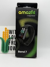 Amazfit Band 7 Smartwatch Black - New Sealed