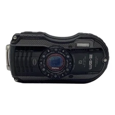 PENTAX Compact Digital Camera WG-3 16-Megapixel 1/2.3" CMOS Dedicated Battery