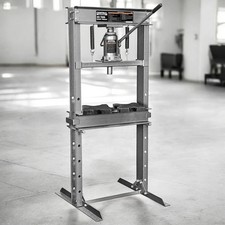20 Ton Hydraulic Shop Press With Press Plates H-frame Steel Floor Press Stand 20 Ton Hydraulic Shop Press With Press Plates H-frame Steel Floor Press Stand