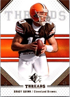 Brady Quinn 2009 SP Threads #9 Cleveland Browns
