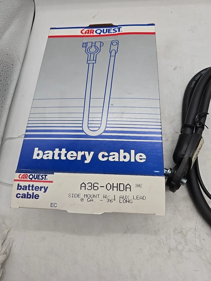 CARQUEST A360HDA - Battery Cable Side Mount 1 Aux lead 0 GA 36 long - Image 2 of 4