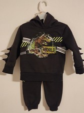 Jurassic World Lenticular Hoodie and Pants 2 Piece Set for Toddlers Size 2