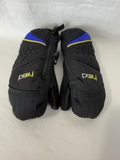 HEAD Toddler Mittens Black/Blue Size XXS   Excellent Pre-Owned Condition