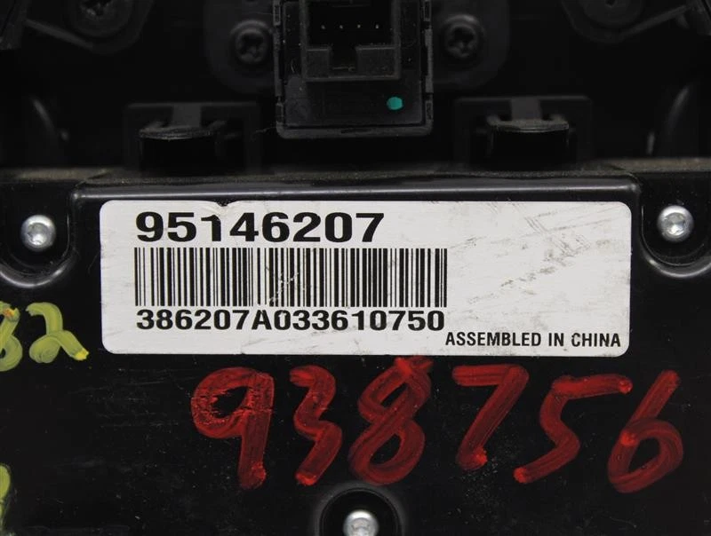 CONTROLES DE TEMPERATURA Chevrolet Cruze Orlando 12 13 14 15 16 95146207 938756 Foto 4 de 4