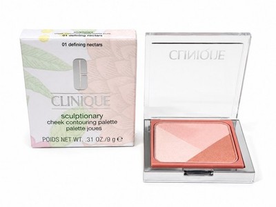 CLINIQUE -  Sculptionary Cheek Contouring Palette - 01 Defining Nectars . NIB