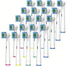 4/12/16/20 Pcs Replacement Electric Toothbrush Heads Compatible with Oral-B USA