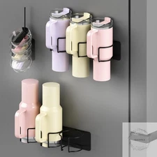 Magnetic Stanley Cup Holder for Refrigerator,Water Bottle Organizer for Stanley