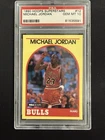 1989-90 NBA Hoops Superstars Michael Jordan #12 PSA 10 Chicago Bulls Base Card