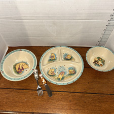 Vintage Winnie the Pooh Children's Place setting Disney-Selandia