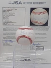 clean HANK AARON HOF Signed Autograph NL Baseball Braves SWEET SPOT JSA 💎LOA