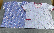 Lot Of 2 Scrubs Brands MHD & Cherokee Women’s Size Large