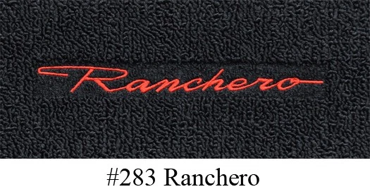 1966-1971 Ford Ranchero Floor Mats - 2pc - Loop - Изображение 3 из 4