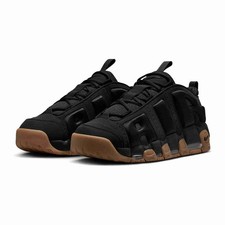 Nike Air More Uptempo Low Black Gum FZ3055-003 Men Size
