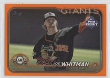 2024 Topps Pro Debut Orange Foil 2/25 Joe Whitman #PD-41 1f5h