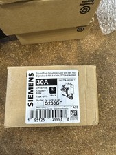 Siemens Q230GF Ground Fault Circuit Breaker: 2-Pole - 30 AMP - 120/240 VAC - NEW