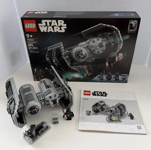 LEGO Star Wars TIE Bomber 75347 with instructions & Minifigures