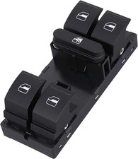Driver Side Power Master Window Switch, Compatible with 2005-2014 VW Jetta/Golf/
