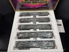 MTH 20-4026 New York Central 70’ Madison two-tone gray passenger 5-car set NIB