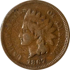 1867 Indian Cent