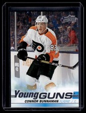 2019-20 Upper Deck Series 1 Young Guns Connor Bunnaman. Rookie #208