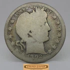 1892-O Barber Silver Quarter - #C49503NQ