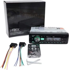 Car Stereo with Bluetooth, Media Player Subwoofer Outputs, Single Din Car Radio