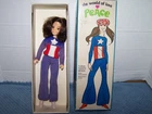 Hasbro The World Of Love Peace Doll Hippie with Box 1970s Vintage   TJ