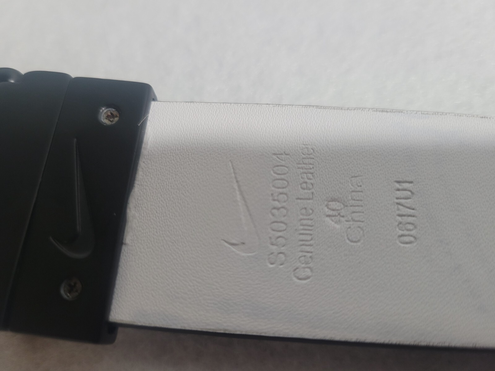 Nike Men's Golf Carbon FiberTexture Reversible Belt … Gem