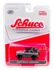 LAND ROVER DEFENDER SILVER LTD 2,400 PCS 1/64 DIECAST MODEL CAR BY SCHUCO 8600