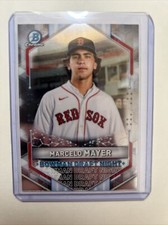 2021 Bowman Draft Baseball Marcelo Mayer Draft Night Insert
